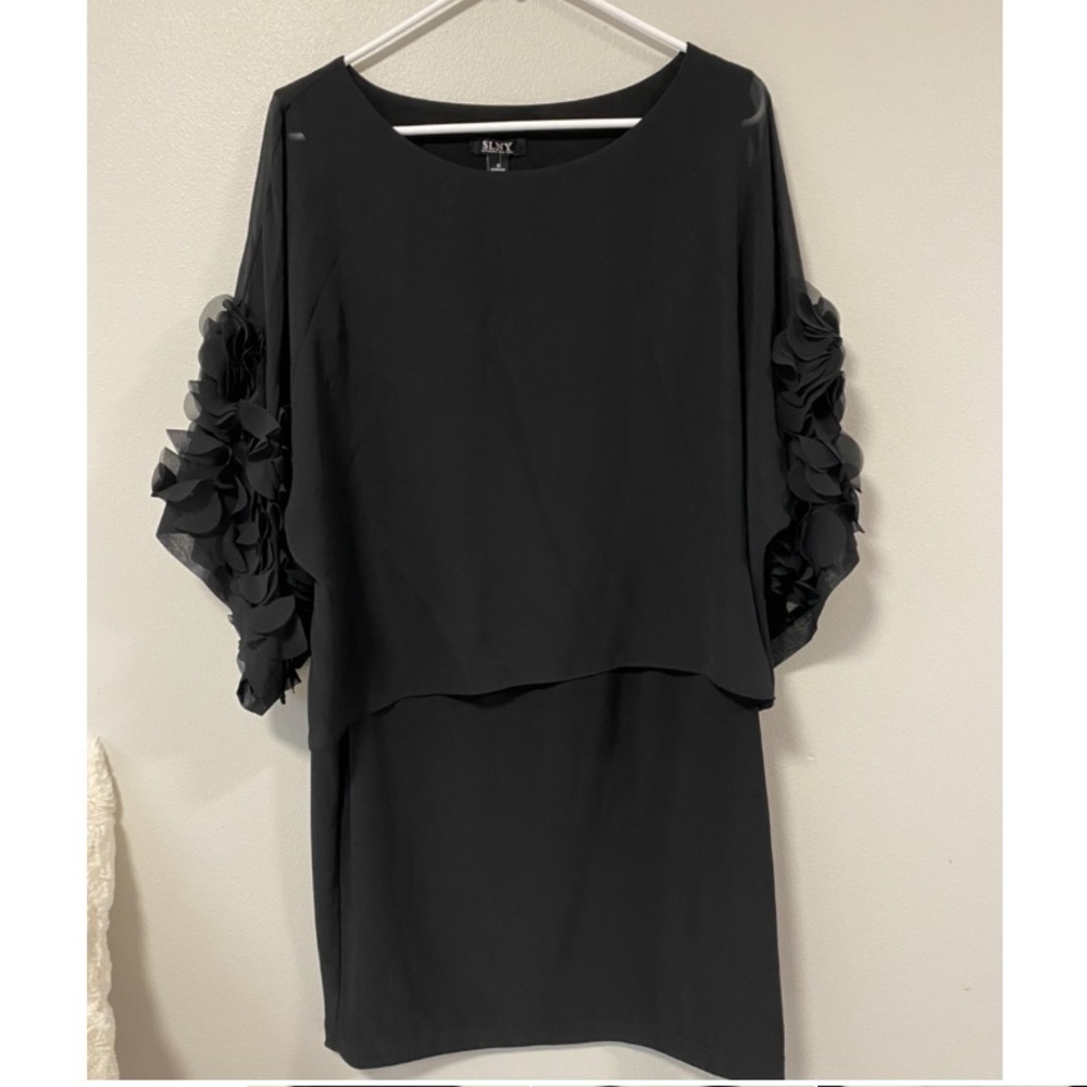 NWT SLNY Black Missy Dress size 6